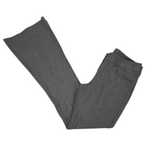 Express Wom 0 Regular Gray Flare Dress Pants Trousers Office Career Work Wear